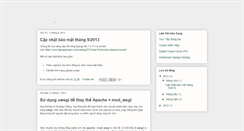 Desktop Screenshot of blog.topbongda.com